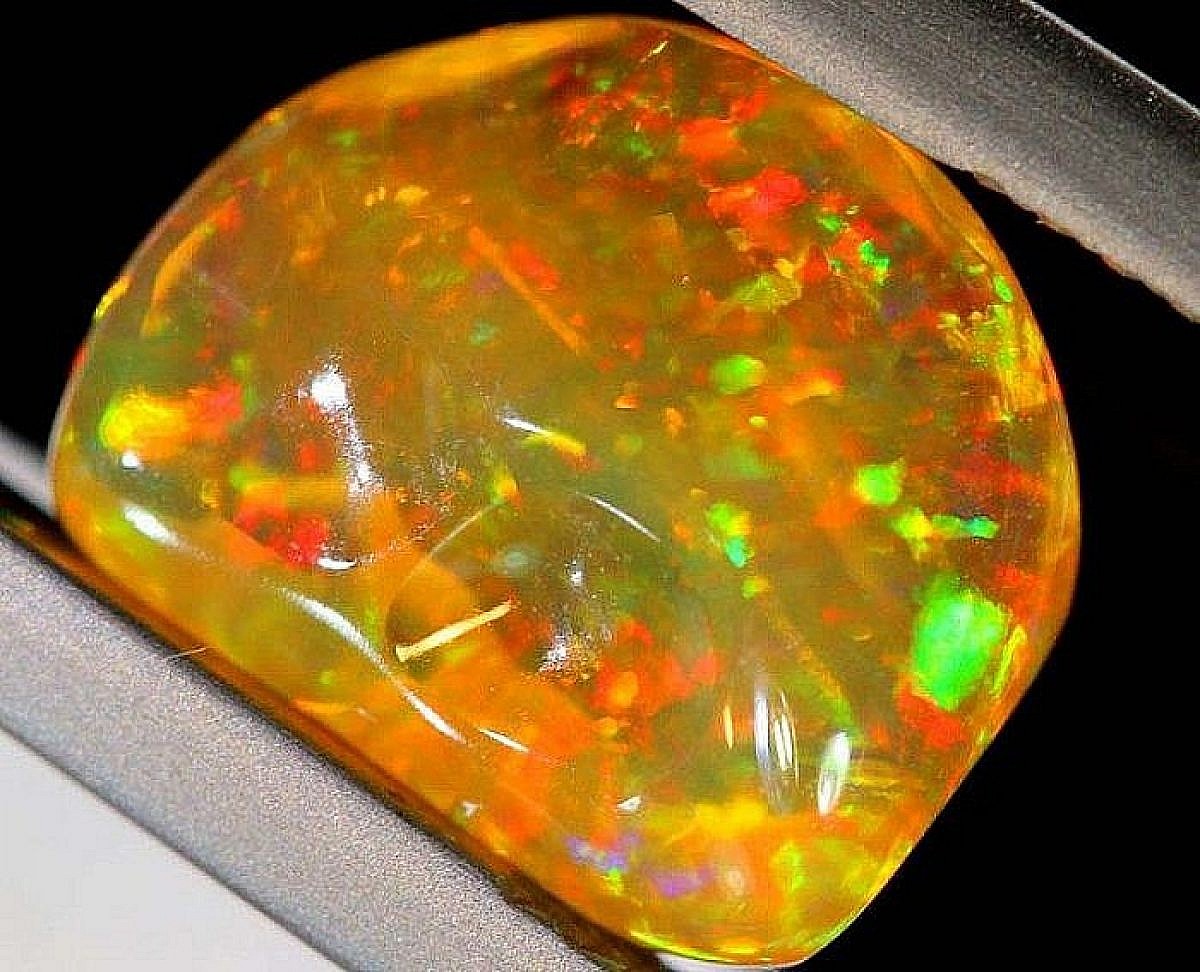 Fire Opal Gemstone Geology Mineralogy Information Geo Forward