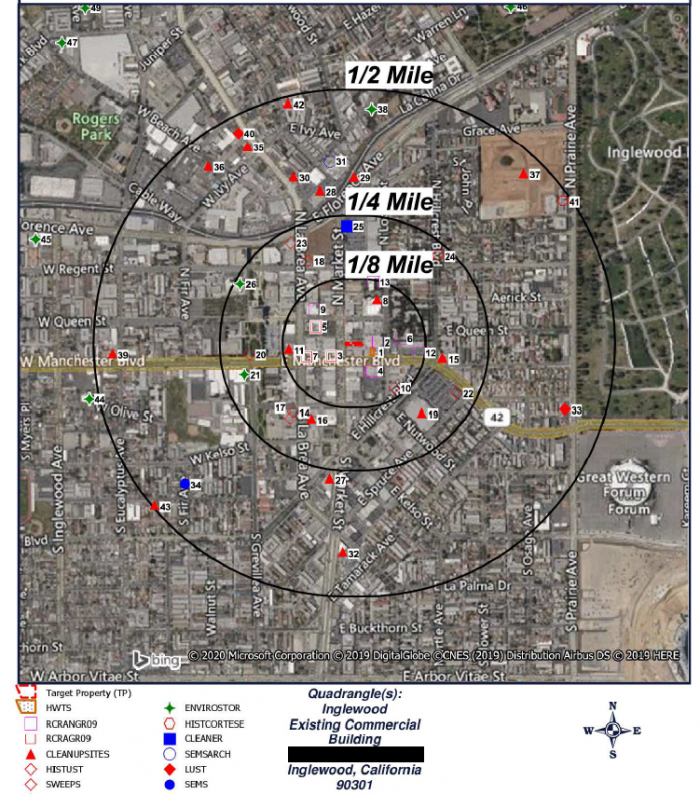 Phase 1 Environmental Assessment ASTM RECs Radius Aerial Map Phase 1 Environmental Assessment ASTM RECs Radius Aerial Map